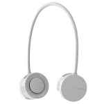 Lumena Fan Pro Duo 無線頸帶風扇 (銀白色)